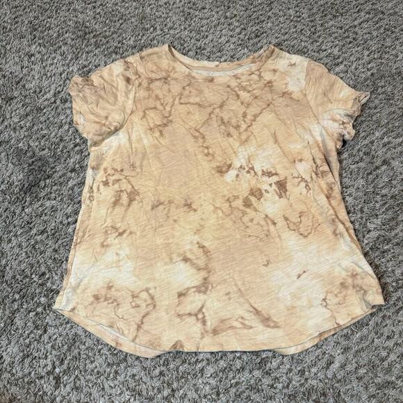 Old Navy Gold Women TShirt Size Medium - Picture 1 of 3